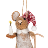 Bedtime Mouse Ornament