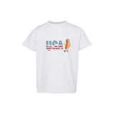 USA Hot Dog Party Tee
