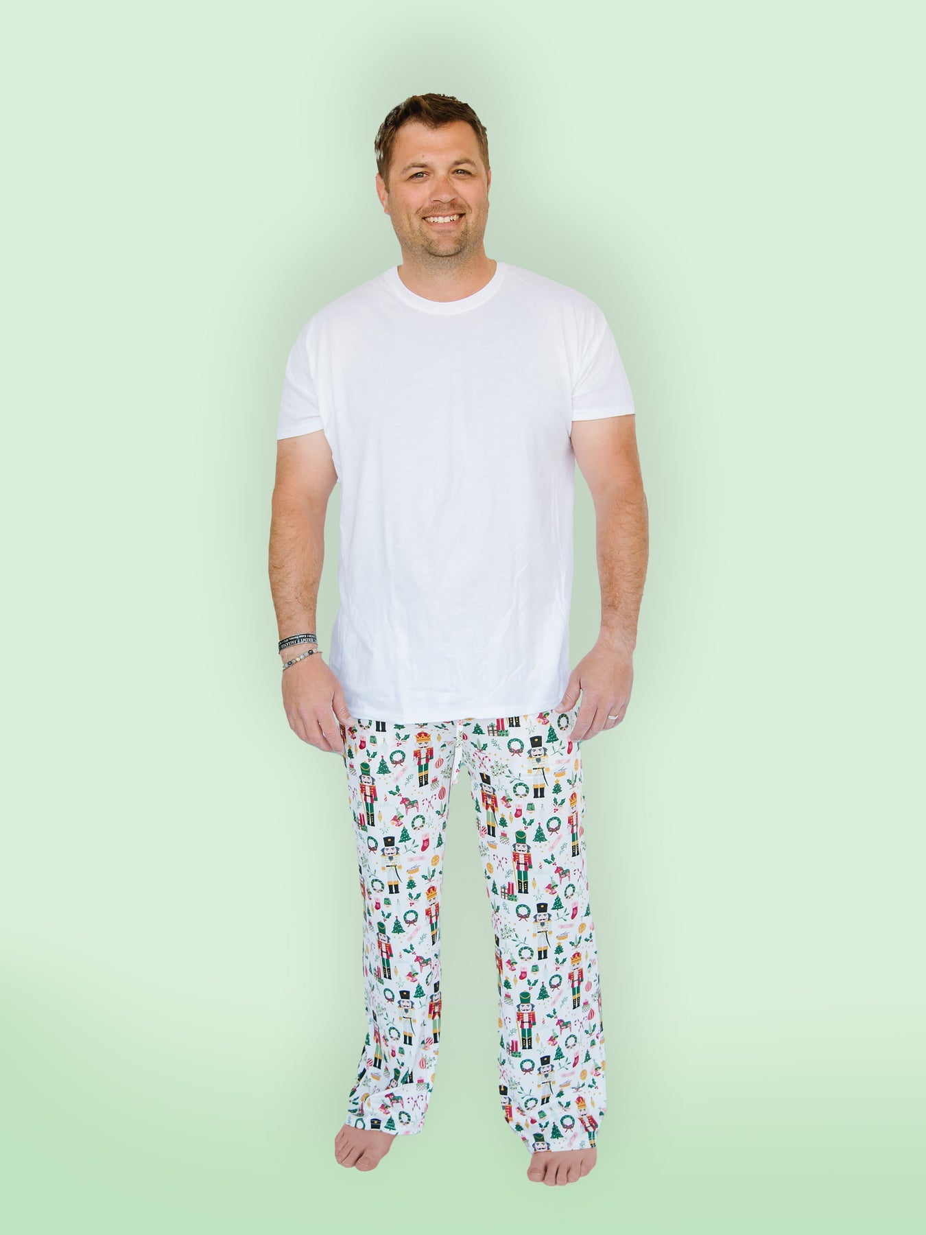 family matching pajamas dad set