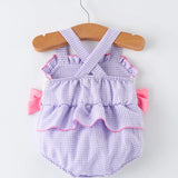 Mermaid Embroidered Sunsuit