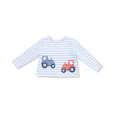 Organic Cotton Mini Tractors Shirt
