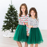 Mints & Mistletoe L/S Tutu Dress