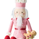 Mon Ami Gingerbread Nutcracker Doll - Pink
