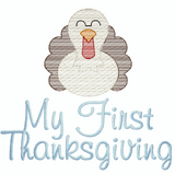 My First Thanksgiving (custom order)