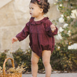 Adeline Romper - Fig