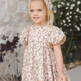 Luna Dress I Fig Floral