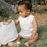 Easter Basket | Sage Stripe