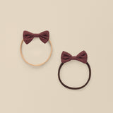 Little Bow Headband Fig