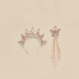 Sun Crown and Wand Set Dusty Rose