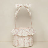 Easter Basket | Floral Stripe