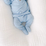 Top + Bottom Outfit & Hat Set - Blue