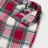 Baby Red Plaid Trouser