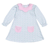 Nicolle Scallop Pima Dress