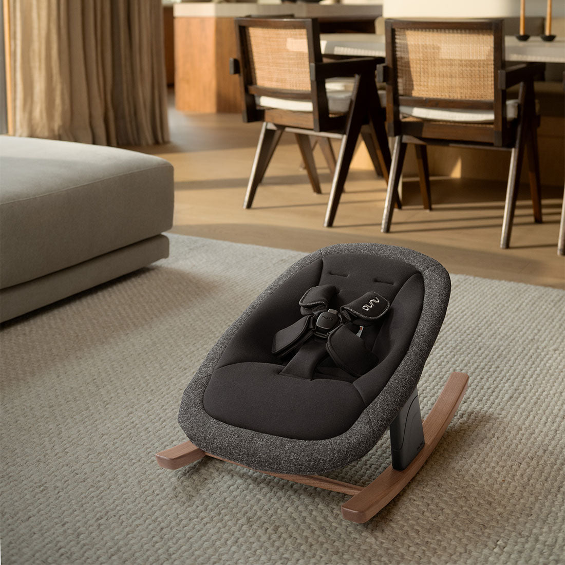 Tweed Glider Rocker Bryn™ Newborn Rocker – Tweedle Beedle