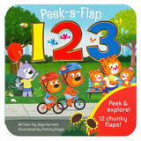 Peek-A-Flap 123 Counting Board Book