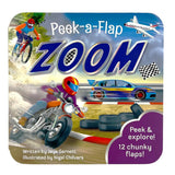 Peek-A-Flap Zoom Board Book