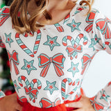 Peppermint Princess L/S Tutu Dress