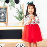 Peppermint Princess L/S Tutu Dress