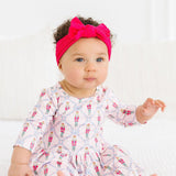Pink Nutcracker 3/4 Sleeve Twirl Bodysuit