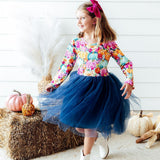 Preppy Patch L/S Tutu Dress
