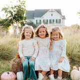 Pretty Pumpkins L/S Ruffle Tee