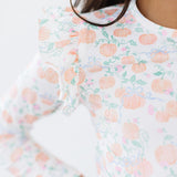 Pretty Pumpkins L/S Ruffle Tee
