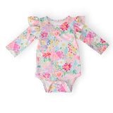 Field of Flowers L/S Flutter Bodysuit