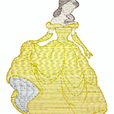 Princess Embroidery Designs (custom order)