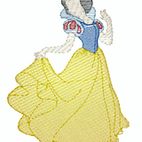 Princess Embroidery Designs (custom order)