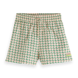 Printed Viscose Shorts