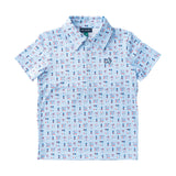 Short Sleeve Pro Performance Polo- Fourth Of July