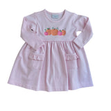 Pumpkin Dress - Pink/White Stripe