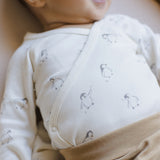 Side Snap Bodysuit + Pant Set I Penguins