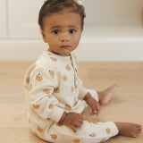 Relaxed Fleece Jumpsuit II Smiley Pumpkins