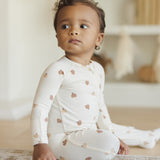 Bamboo Zip Footie | Pumpkins