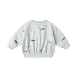 Relaxed Fleece Sweatshirt || Narwhals