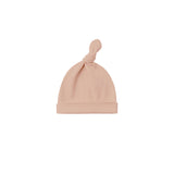 Knotted Baby Hat || Blush