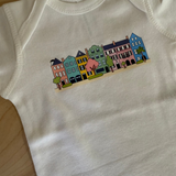 Rainbow Row Onesie