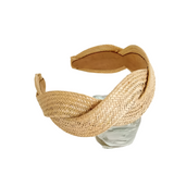 Rattan Twist Headband - Color Options