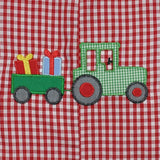 Red Hayes Longall Tractor with Gifts