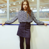 Tween Flared Cord Skirt