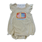 Sardines Flutter Sleeve Cream