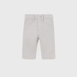 Twill Trousers - Grey, Navy, Khaki baby boy grey pants dressy clothes