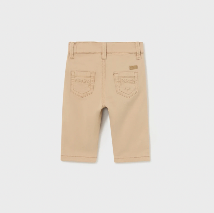 Twill Trousers - Grey, Navy, Khaki pants for baby boys