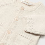 Knit Cardigan - Oatmeal