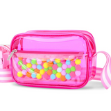 Pom Pom Crossbody Bag