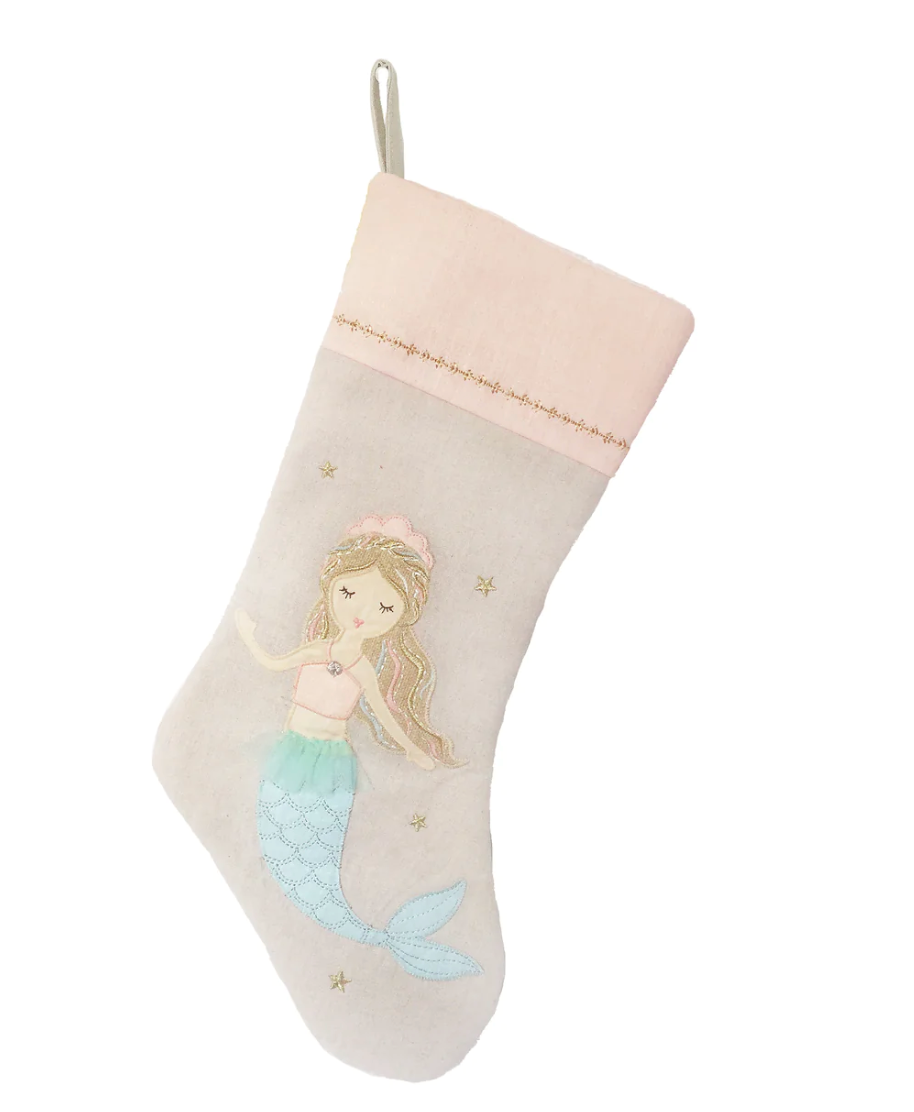 Mimi The Mermaid mon ami stocking for girls christmas