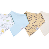 Aussie Bandana Bib Set 4PK