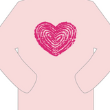 L/S Pink Heart T-Shirt