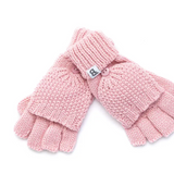 Pink Kids Mittens